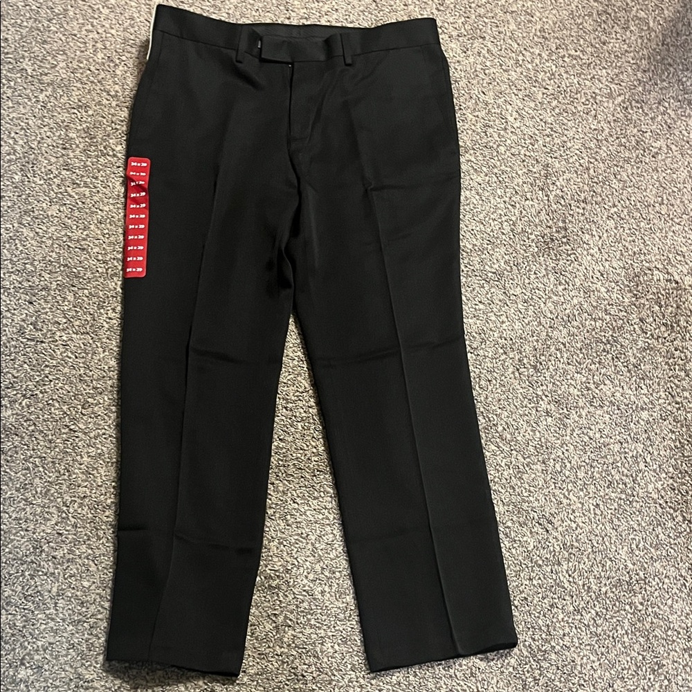 Kenneth Cole Reaction Black Dress Pants size 34x29